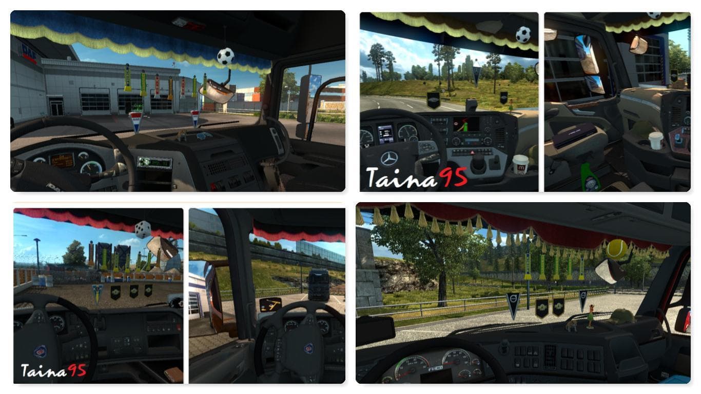 ETS 2 MODS PACK 1.21.X - ETS2 mods download – trucks screenshot 2