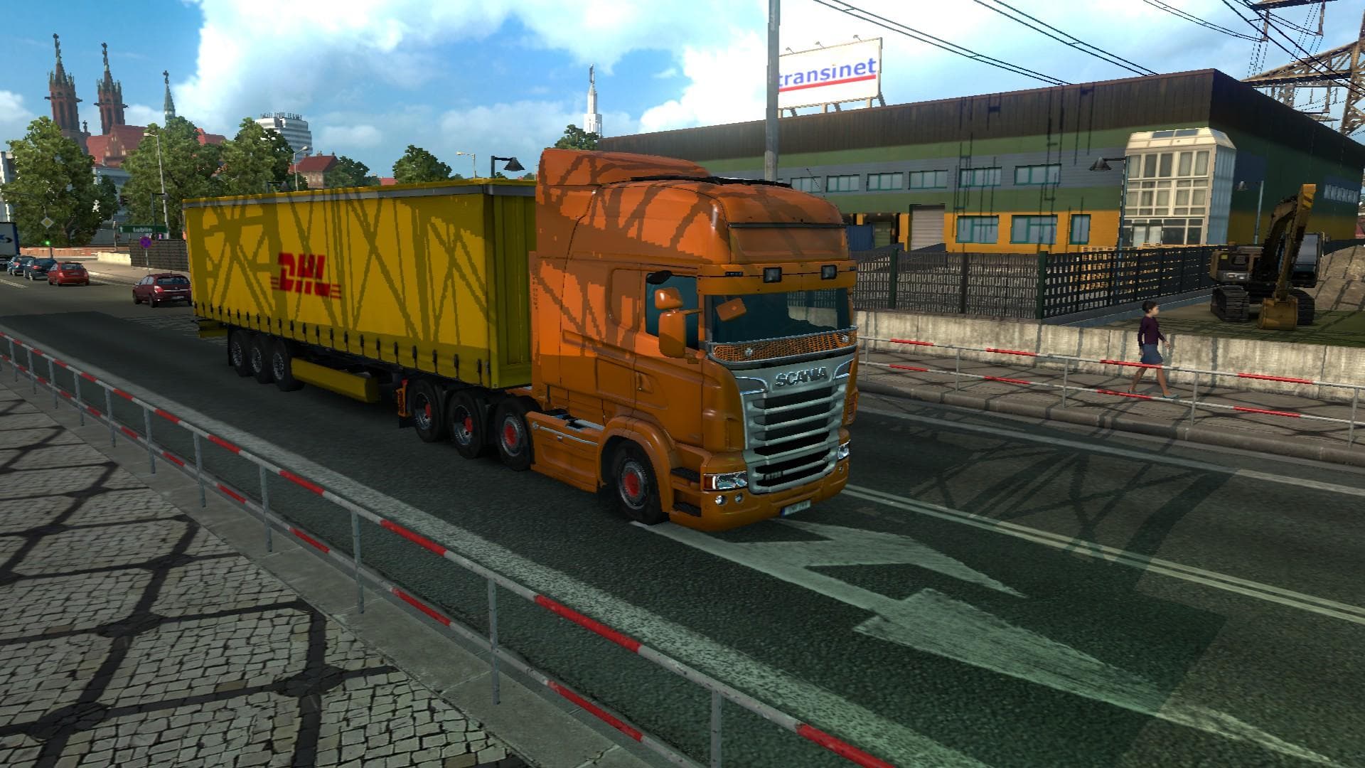 DHL TRAILER + 6 NEW CARGOES 1.21 – Trailers mod for Euro Truck Simulator 2