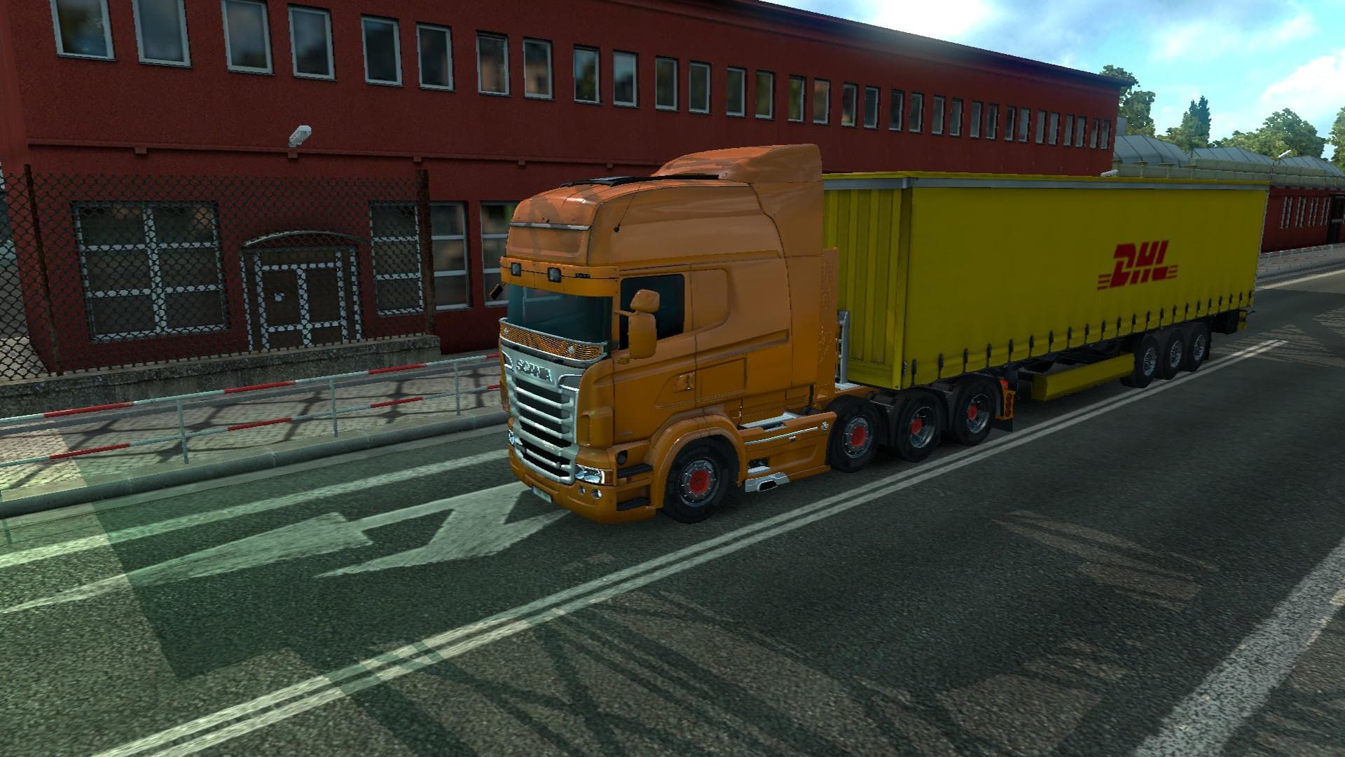 DHL TRAILER + 6 NEW CARGOES 1.21 - ETS2 mods download – trailers screenshot 2