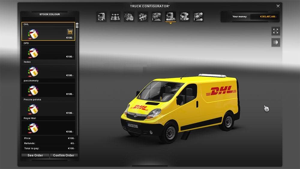 VAXHUALL VIVARO V0.2 BETA – Trucks mod for Euro Truck Simulator 2