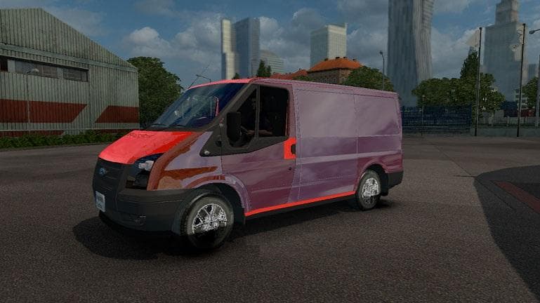 FORD TRANSIT BETA V0.1 – Trucks mod for Euro Truck Simulator 2