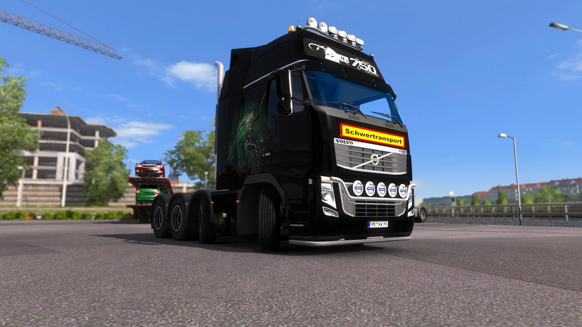 VOLVO FH16 8X4 1.21 – Parts mod for Euro Truck Simulator 2