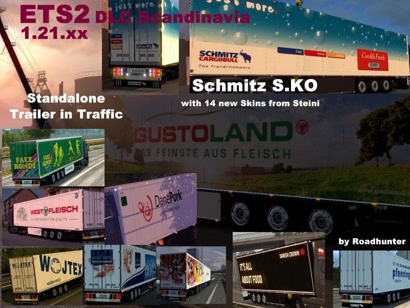SCHMITZ S.KO MULTIMAT TRAILER – Trailers mod for Euro Truck Simulator 2