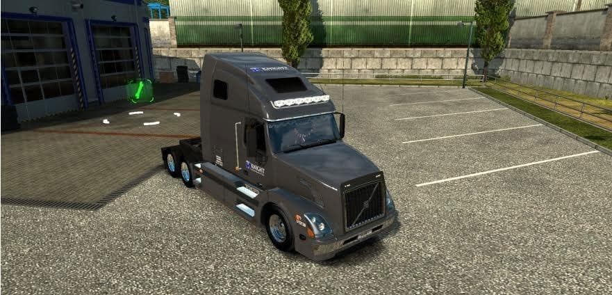 SKIN KNIGHT REFRIGERATION FOR VOLVO VNL 670 – Skins mod for Euro Truck Simulator 2