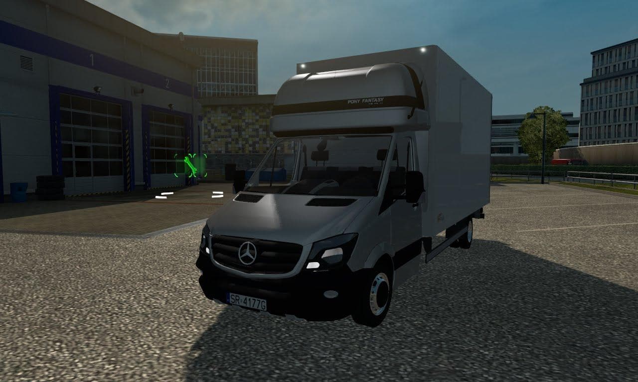 MERCEDES SPRINTER 2015 1.21.X – Trucks mod for Euro Truck Simulator 2