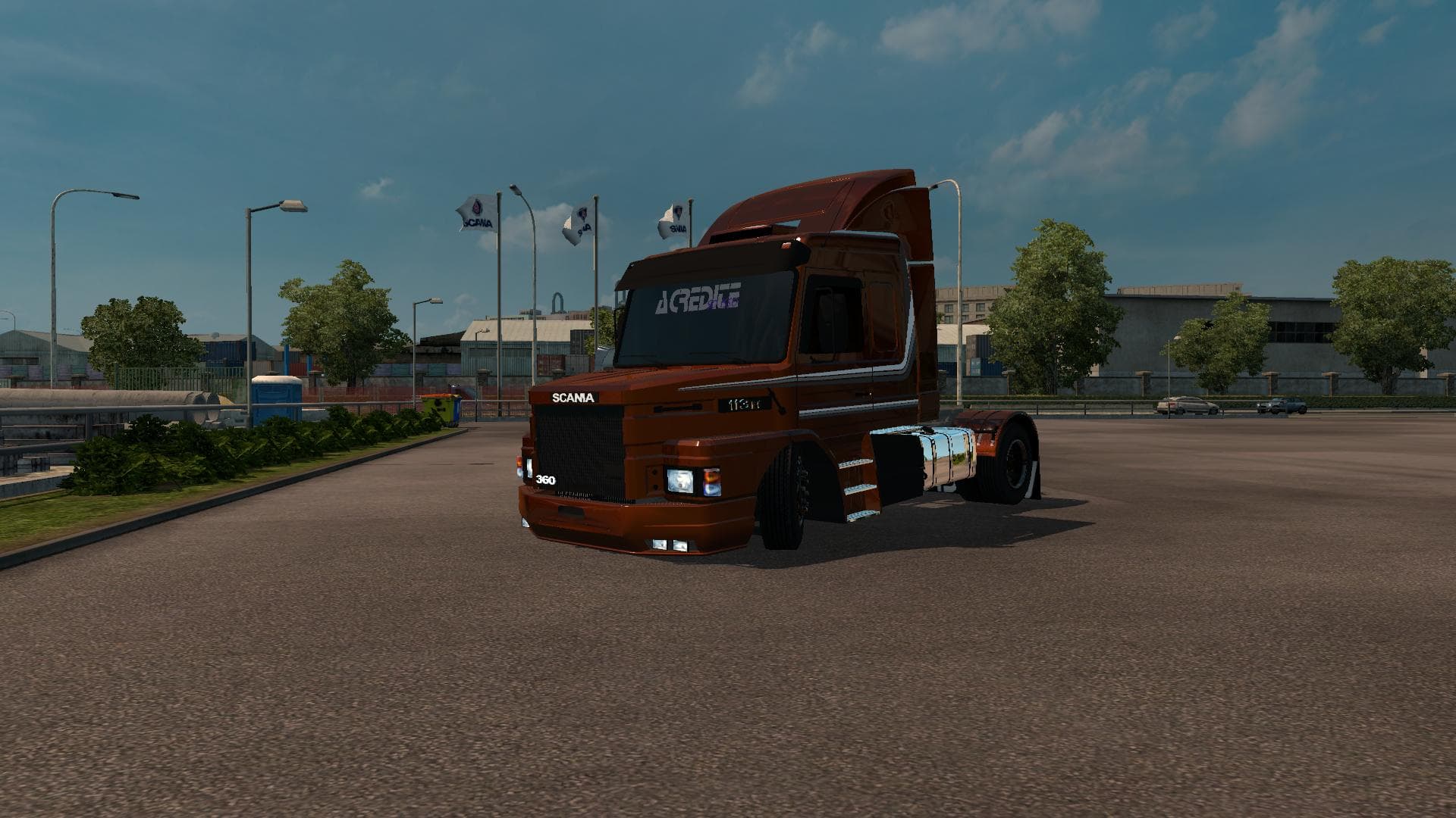 SCANIA 113 + ACCESSORIES + TRAILER V2 – Trucks mod for Euro Truck Simulator 2