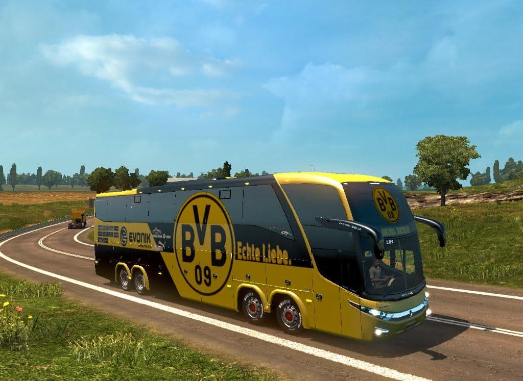 MACROPOLO G7 1600LD BORUSSIA DORTMUND SKIN – Skins mod for Euro Truck Simulator 2