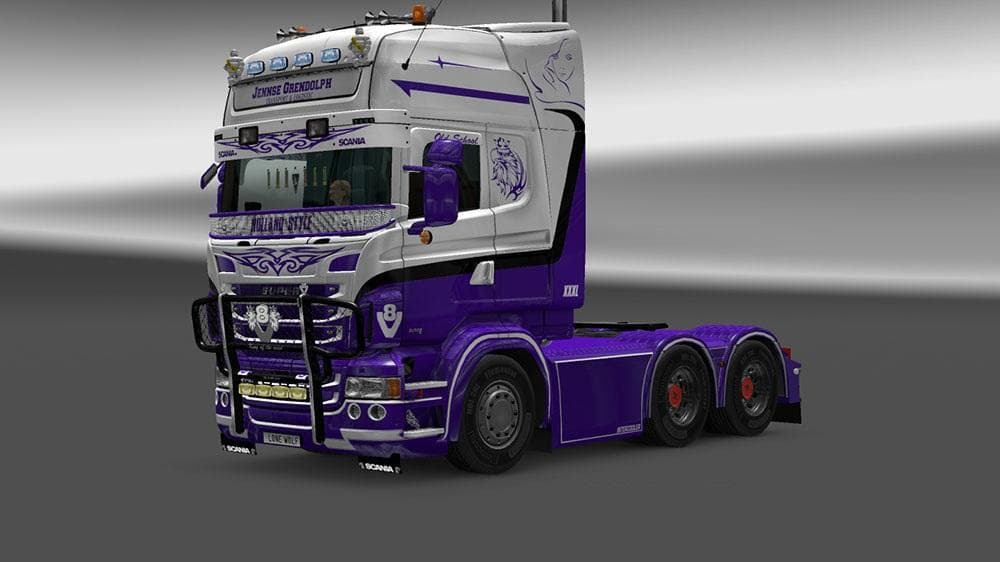 SCANIA RJL JENNSE GRENDOLPH SKIN – Skins mod for Euro Truck Simulator 2