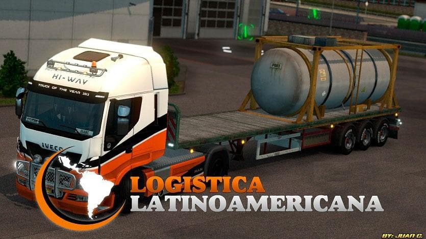 REMOLQUE CISTERN (MULTIPLAYER/SINGLEPLAYER) – Trailers mod for Euro Truck Simulator 2