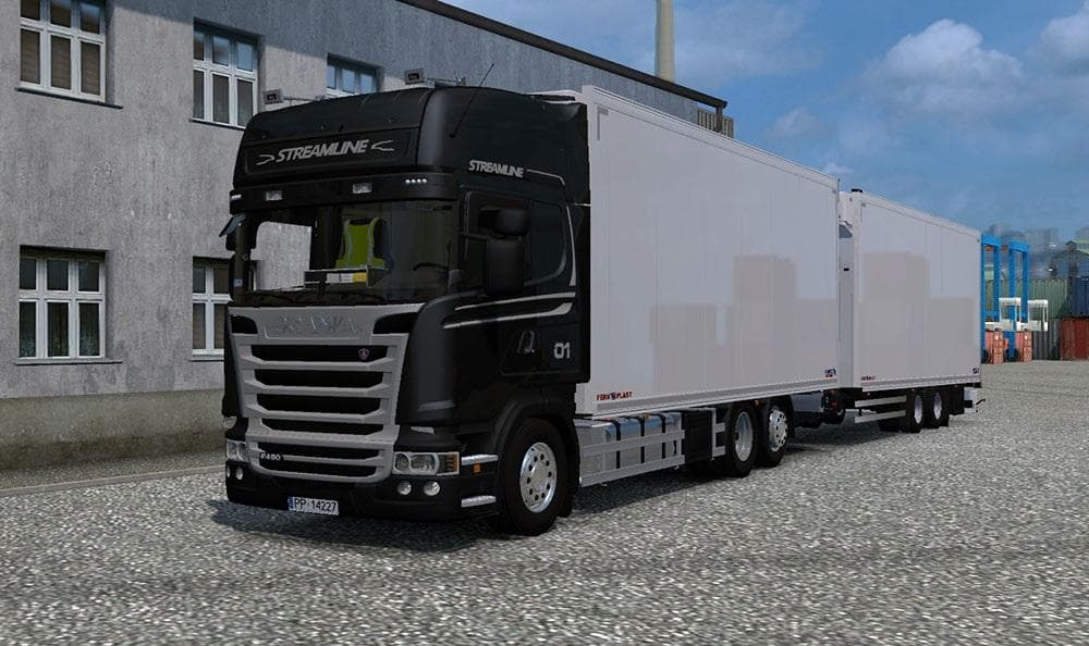 Scania R450 Streamline Tandem v1.3 – Parts mod for Euro Truck Simulator 2