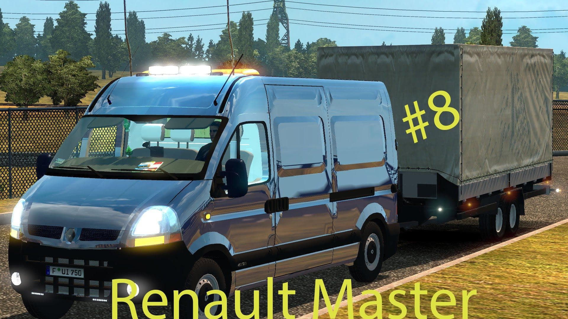 Renault Master – Trucks mod for Euro Truck Simulator 2