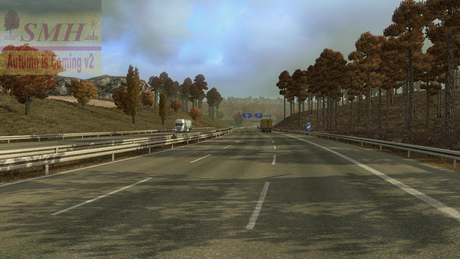AUTUMN IS COMING V2 1.21.X - ETS2 mods download – maps screenshot 2