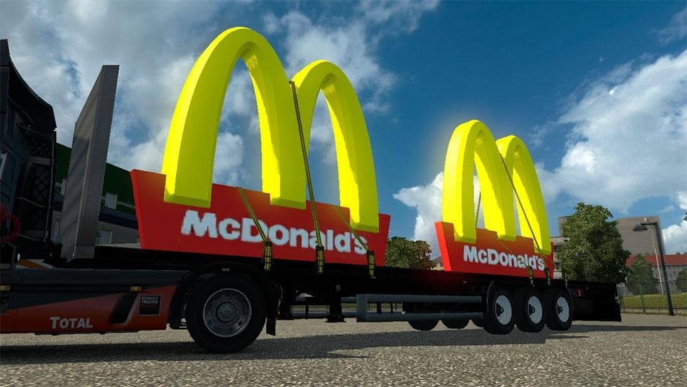 Trailer Macdonald’s – Trailers mod for Euro Truck Simulator 2