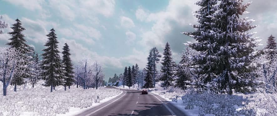 Cold Winter v4 – Parts mod for Euro Truck Simulator 2