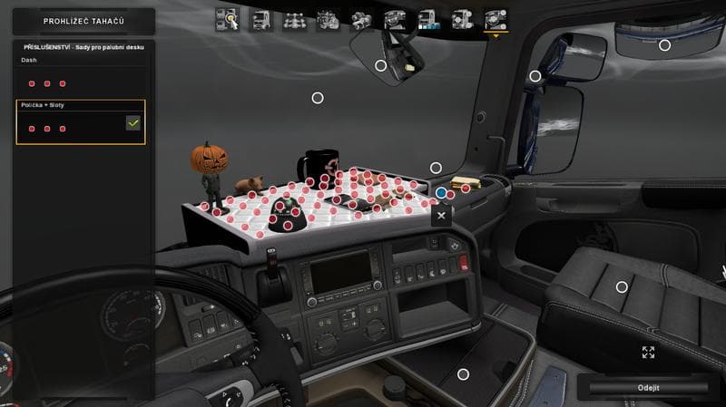 DLC Cabin Accessory - Table – Parts mod for Euro Truck Simulator 2
