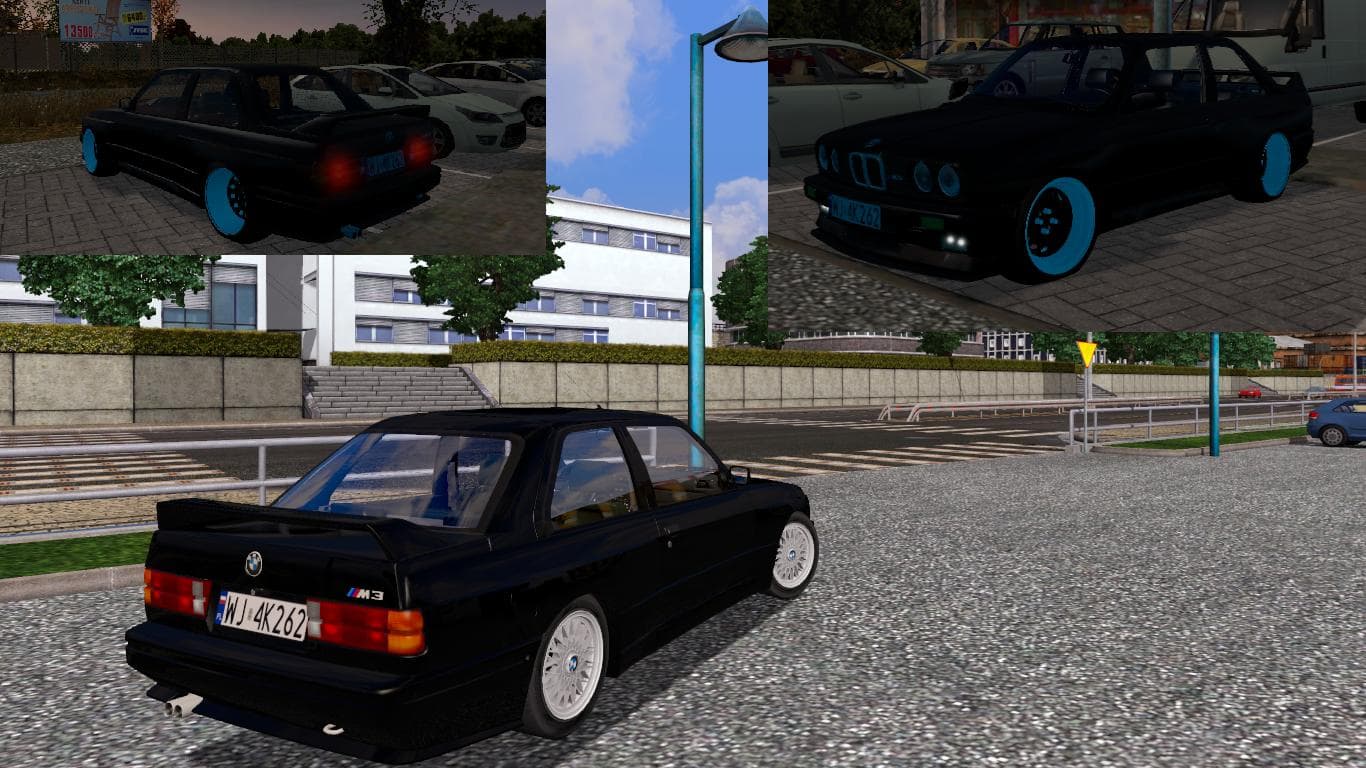 BMW E30 – Parts mod for Euro Truck Simulator 2