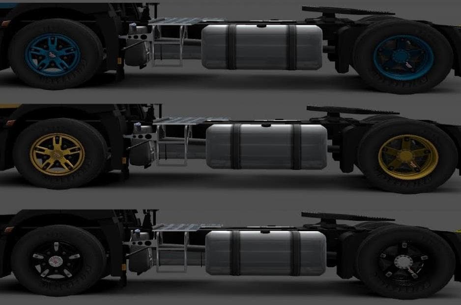 Dayton wheels v1.0 – Parts mod for Euro Truck Simulator 2