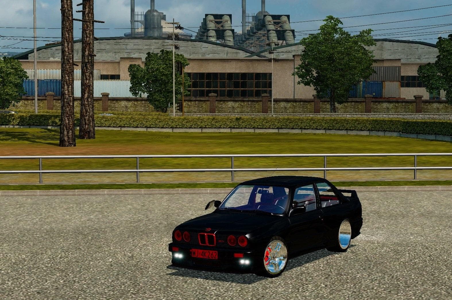 BMW E30 + Interior v1.0 – Parts mod for Euro Truck Simulator 2
