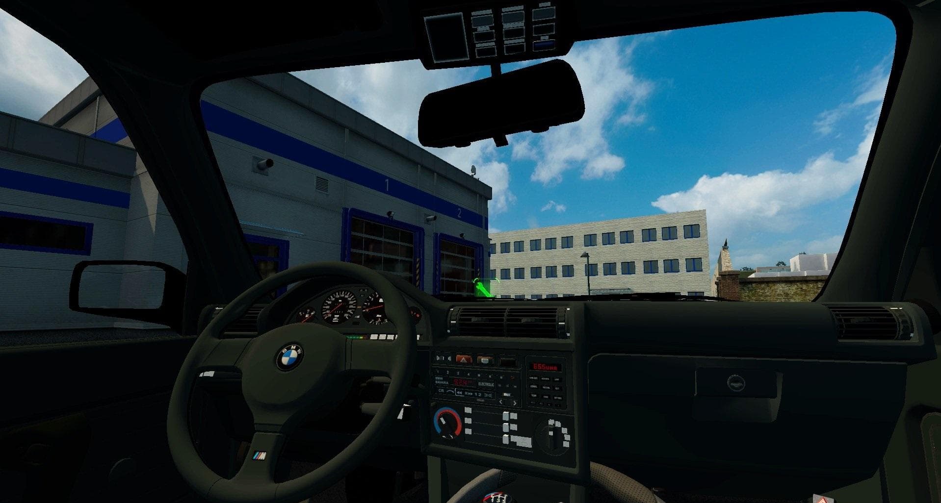 BMW E30 + Interior v1.0 - ETS2 mods download – parts screenshot 2
