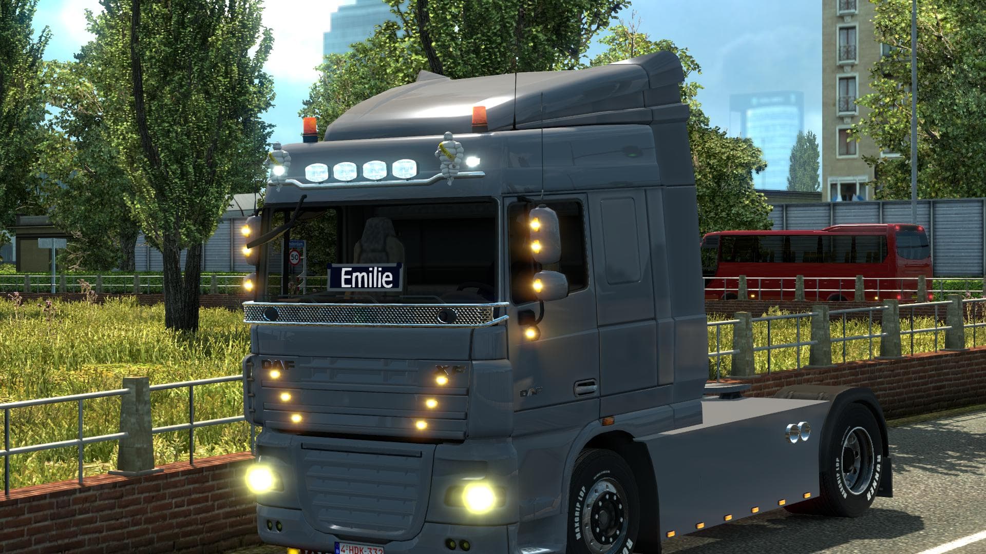 Daf xf 105 Tuning – Parts mod for Euro Truck Simulator 2