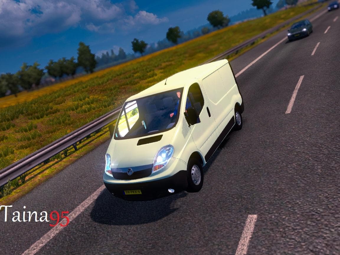 Vaxhuall Vivaro AI Traffic Car - ETS2 mods download – other screenshot 2
