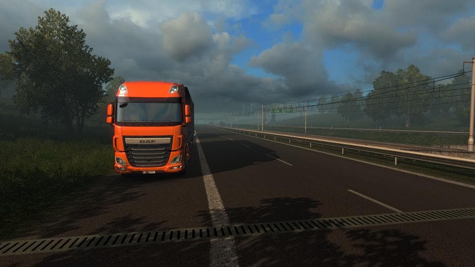 Foggy Weather v1.4 Season Edition - ETS2 mods download – maps screenshot 2
