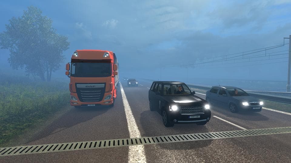 Foggy Weather v1.4 Season Edition - ETS2 mods download – maps screenshot 3