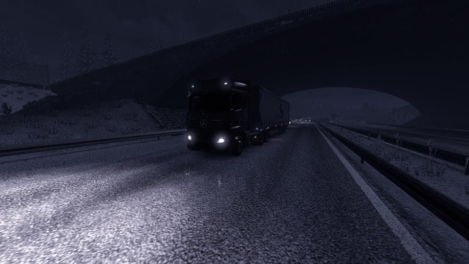 Foggy Weather v1.4 Season Edition - ETS2 mods download – maps screenshot 4