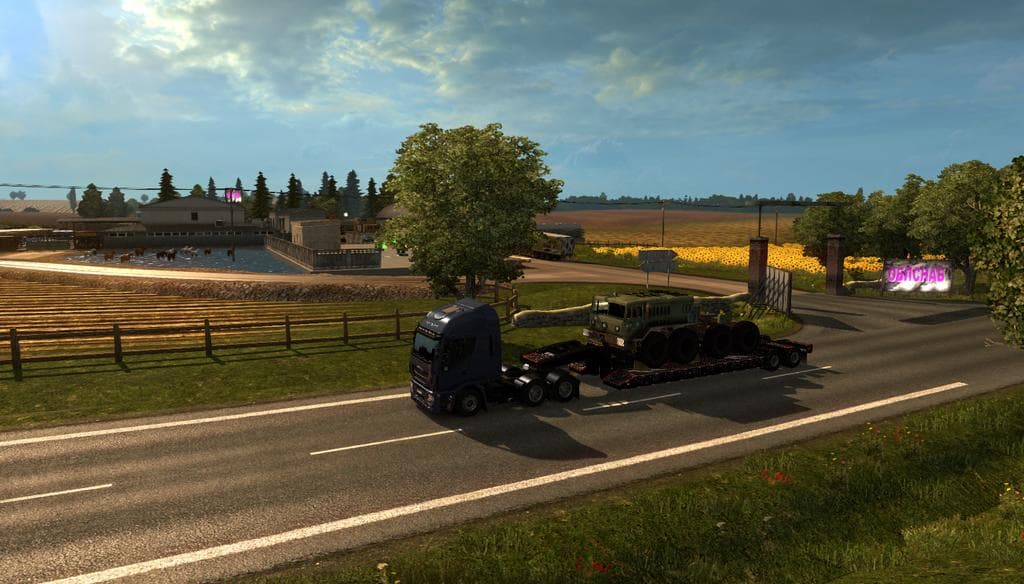 RUSSIAN OPEN SPACES V2.3.1 – Maps mod for Euro Truck Simulator 2