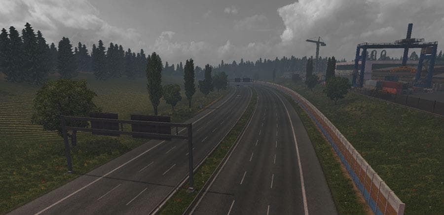 Gloomy Weather Mod v1.0 – Sounds mod for Euro Truck Simulator 2