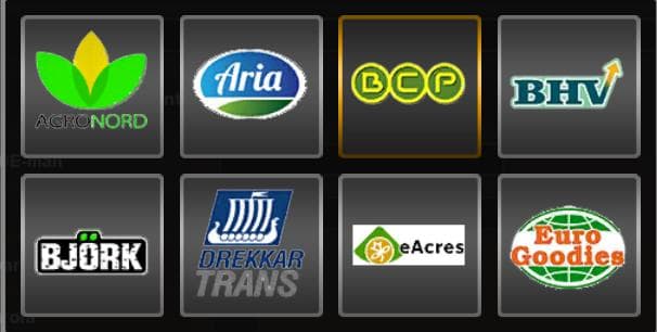 ETS2 Companies for Player Logo Part v1 – Skins mod for Euro Truck Simulator 2