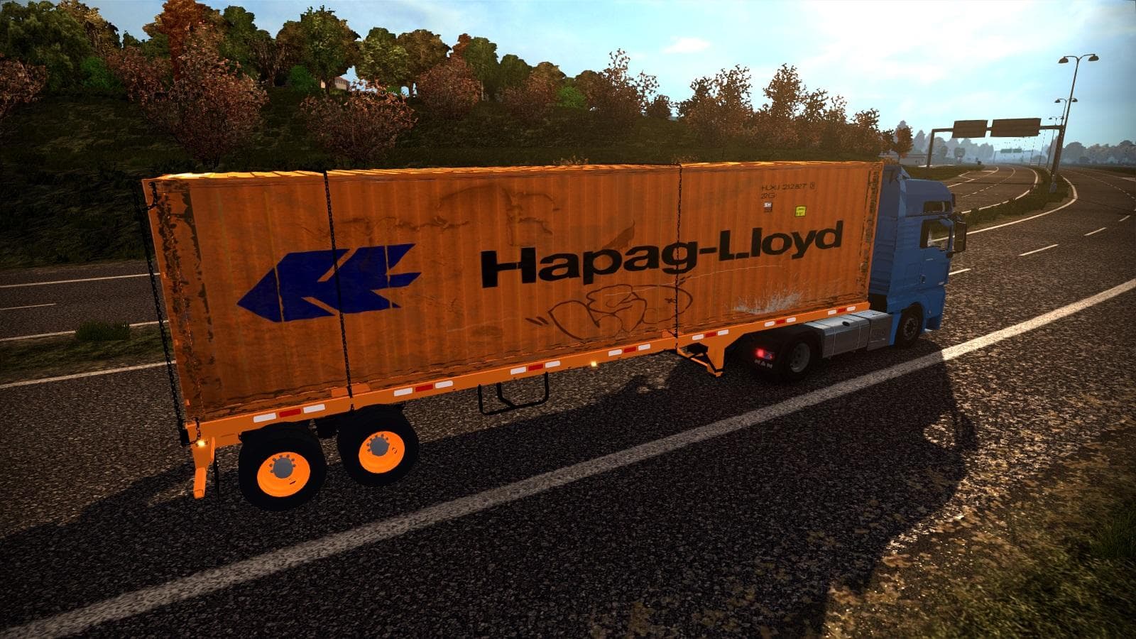 CONTAINER USA V2 – Trailers mod for Euro Truck Simulator 2