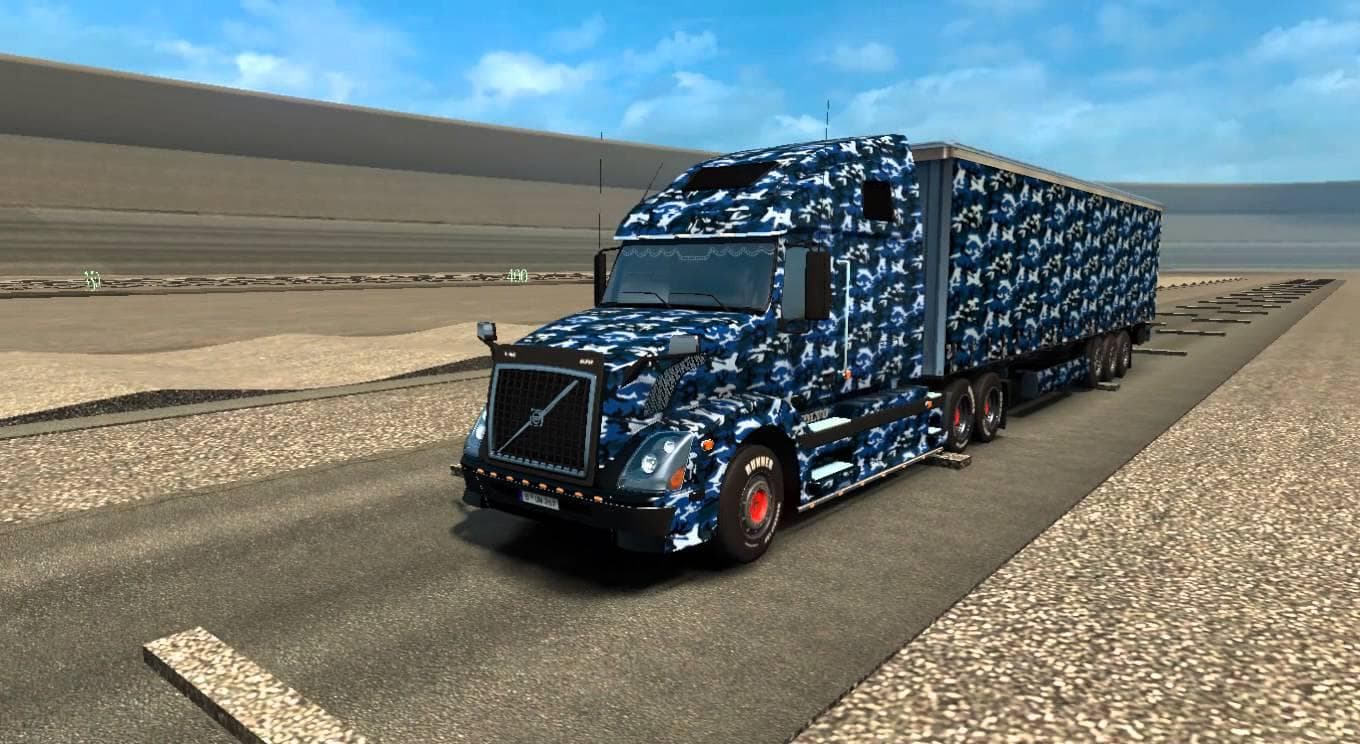ARMY NAVY COMBO PACK – Skins mod for Euro Truck Simulator 2
