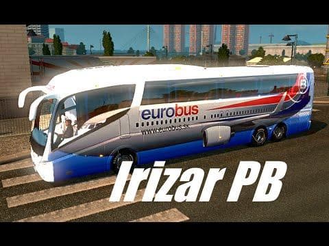 Bus Irizar PB 1.21.x – Buses mod for Euro Truck Simulator 2
