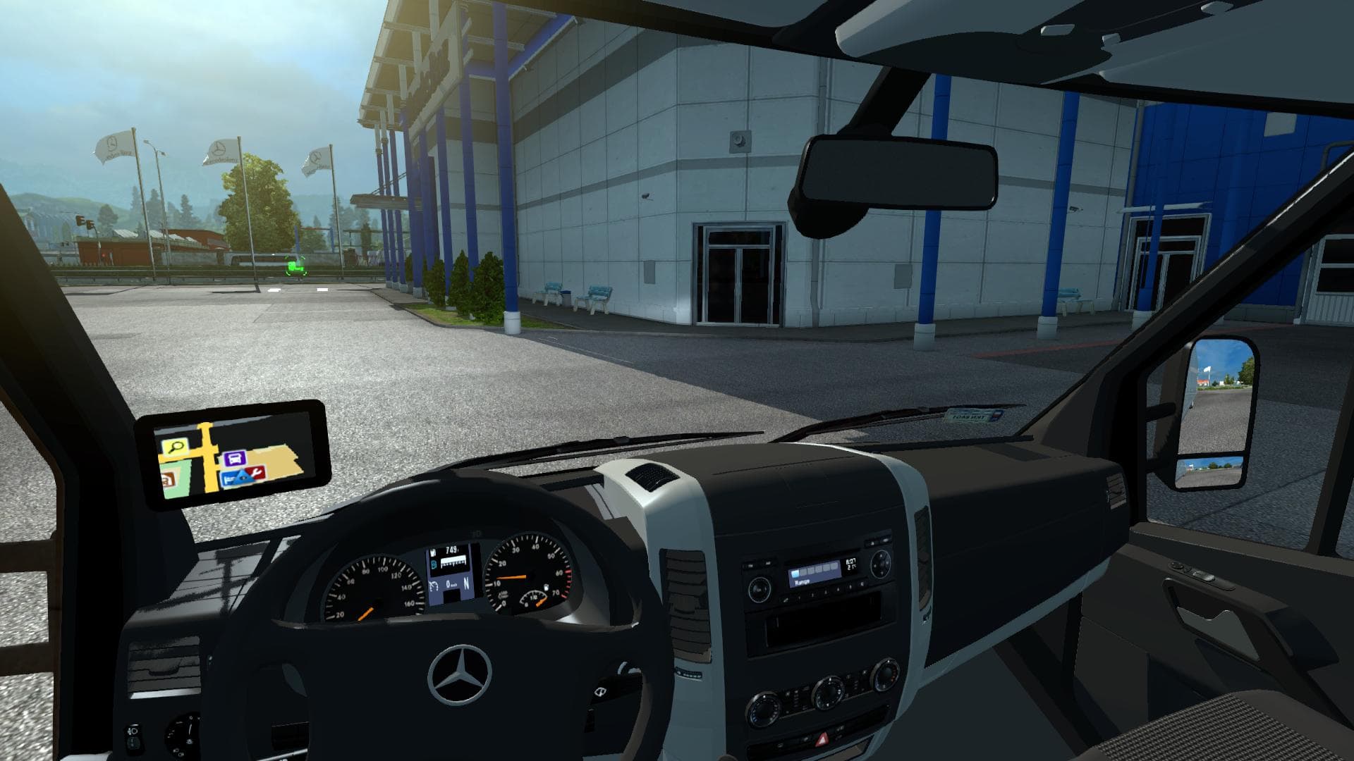 Mercedes Sprinter 2014 Izoterma v2.0 - ETS2 mods download – trucks screenshot 2