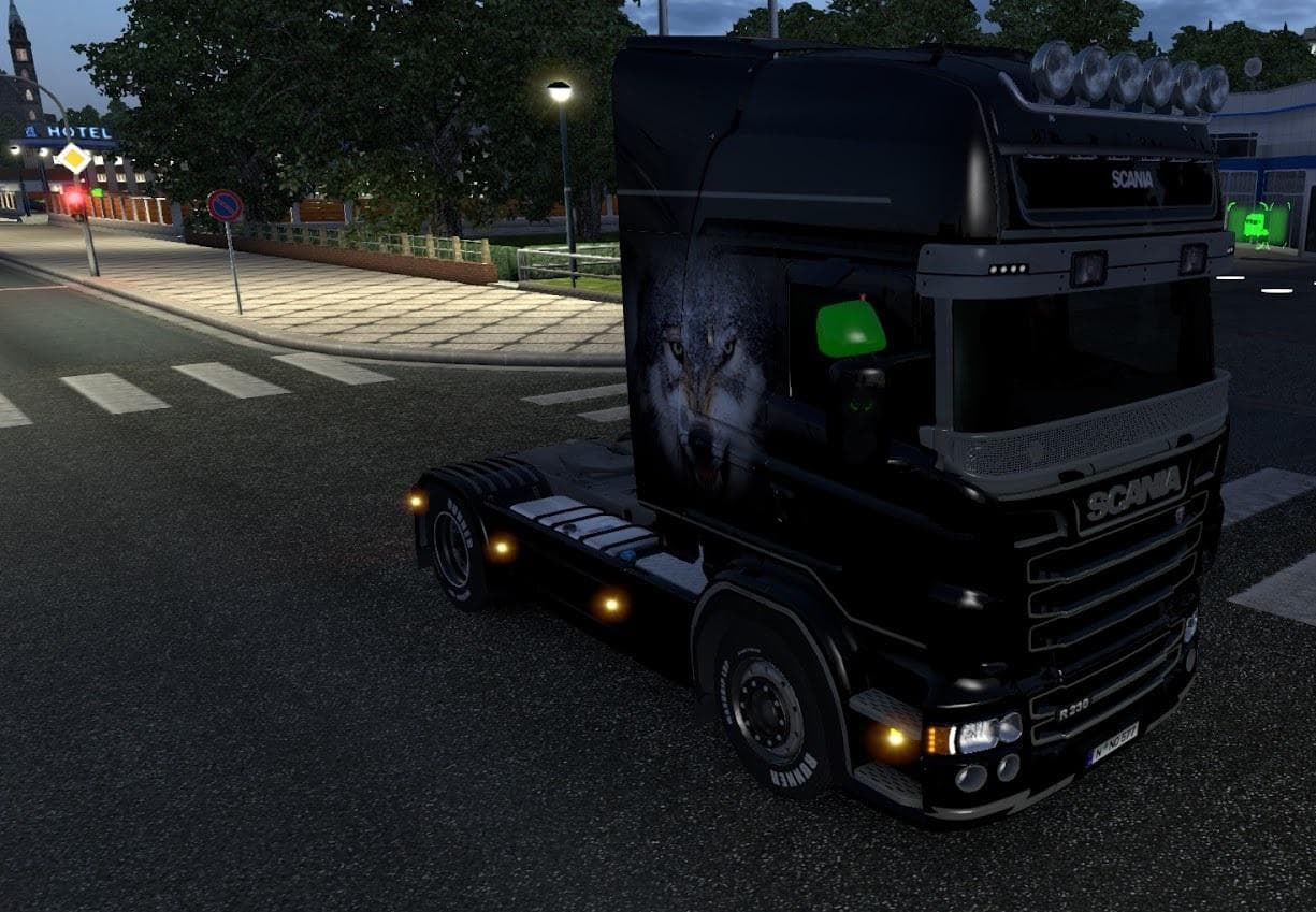 SCANIA RJL WOLF SKIN 1.21.X – Skins mod for Euro Truck Simulator 2