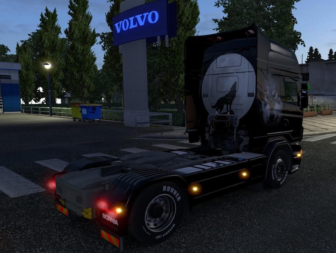 SCANIA RJL WOLF SKIN 1.21.X - ETS2 mods download – skins screenshot 2