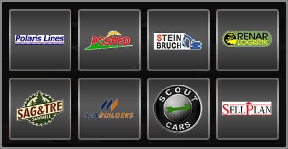 ETS2 COMPANIES FOR PLAYER LOGO PART 4 – Skins mod for Euro Truck Simulator 2