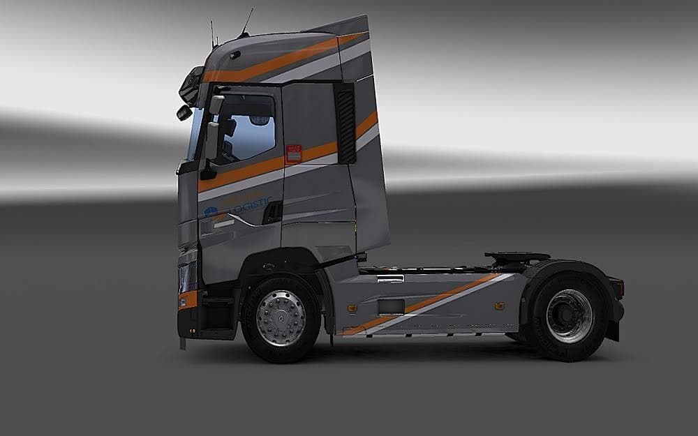 RENAULT T PREMIER LOGISTIC SKIN – Skins mod for Euro Truck Simulator 2
