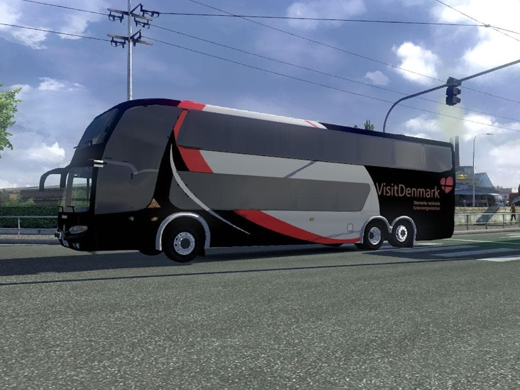 AI BIGBUS TRAFFIC BY SOLARIS36 V2 – Other mod for Euro Truck Simulator 2
