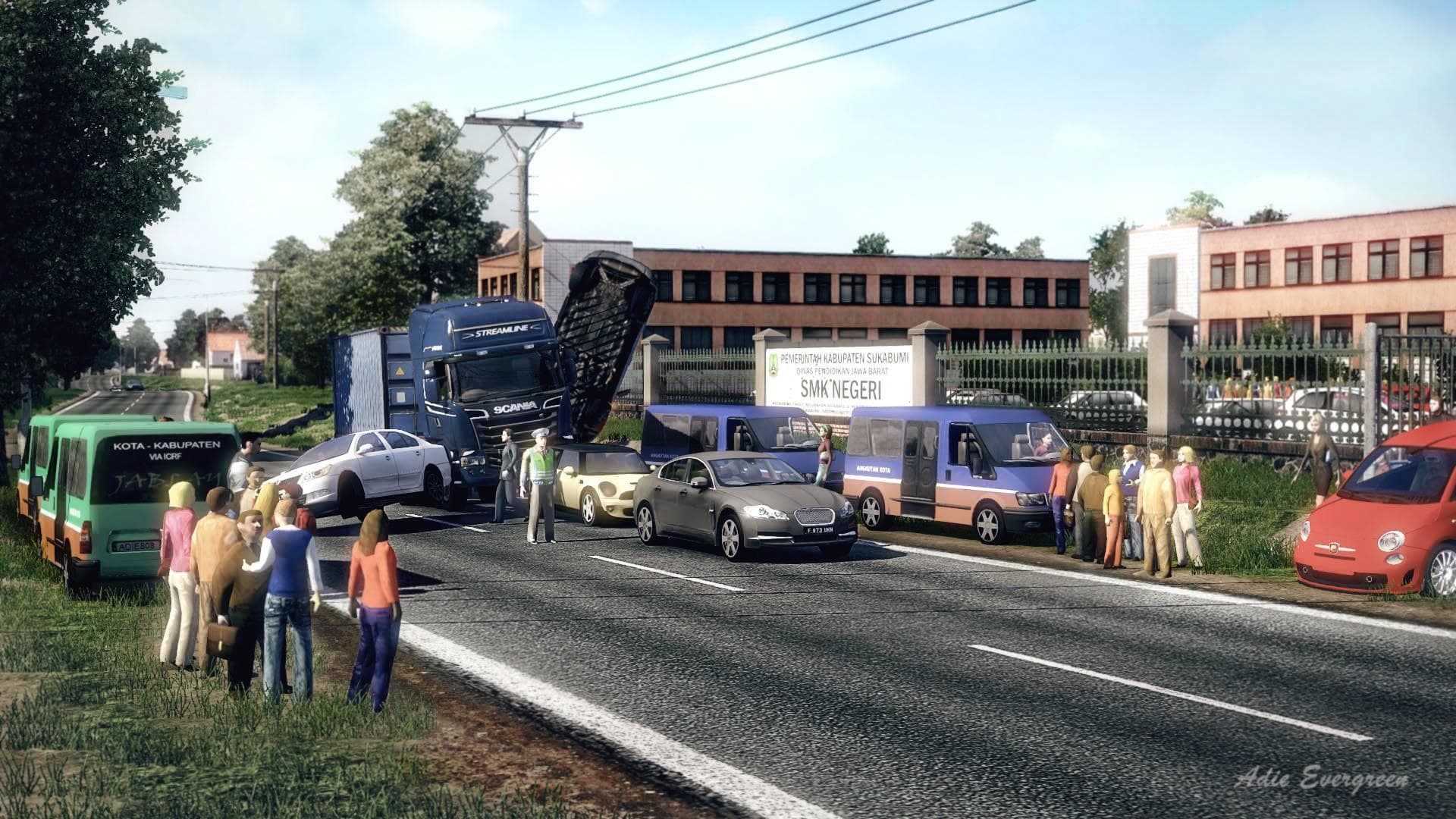 ICRF MAP SUKABUMI BY ADIEVERGREEN1976 – Maps mod for Euro Truck Simulator 2