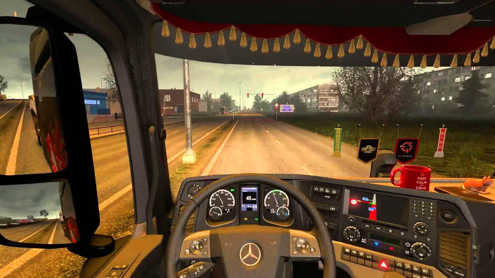 FOGGY WEATHER V1.5 LATE NOVEMBER EDITION – Maps mod for Euro Truck Simulator 2