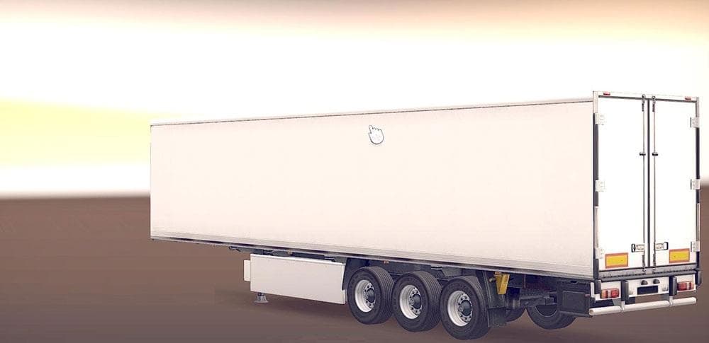 WHITE COOLLINEAR TRAILER WITH NEW RUSSIAN CARGOS – Trailers mod for Euro Truck Simulator 2