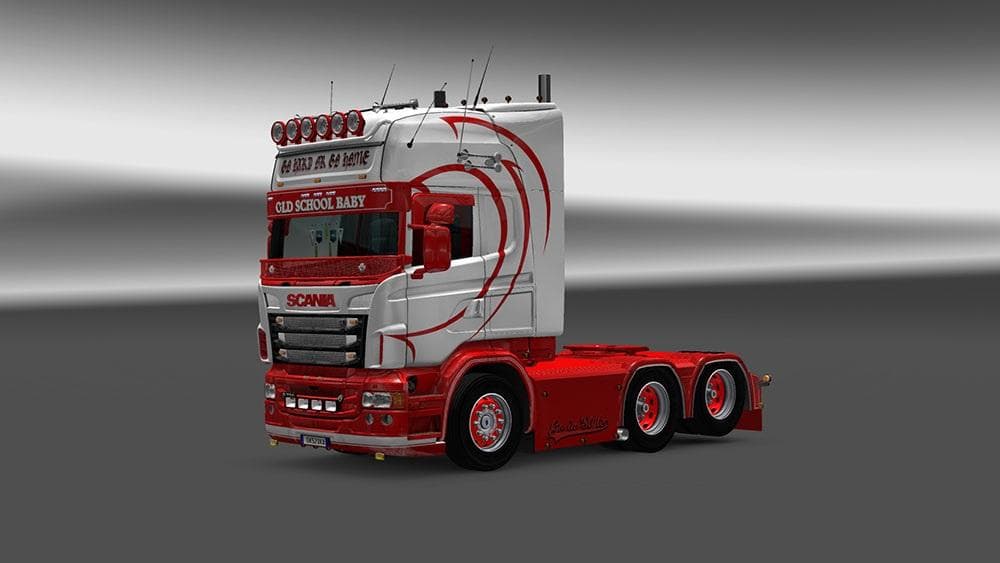 SCANIA RJL OLD SCHOOL BABY SKIN – Skins mod for Euro Truck Simulator 2