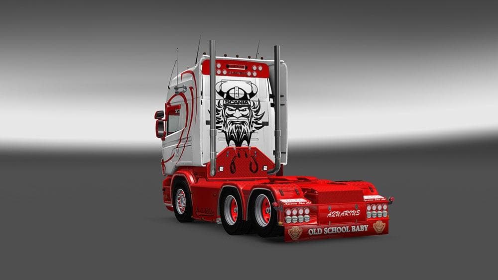 SCANIA RJL OLD SCHOOL BABY SKIN - ETS2 mods download – skins screenshot 2