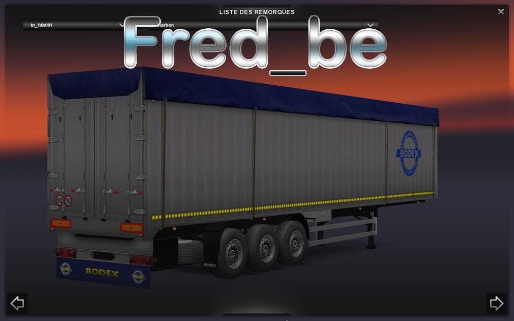 BODEX TRAILER V1.21 - ETS2 mods download – trailers screenshot 2