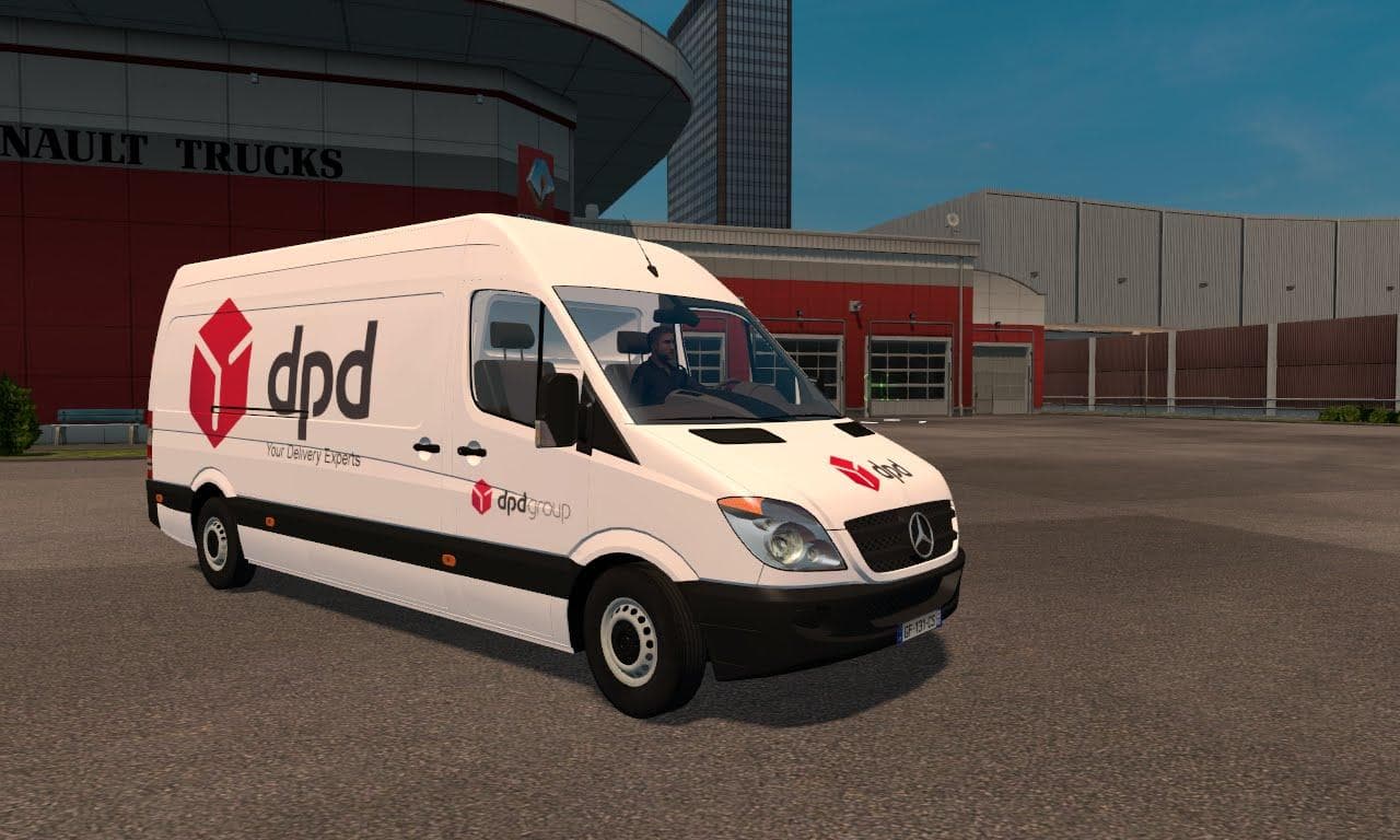 SPRINTER MEGA MOD FREE V2.0 BY DIABLO – Trucks mod for Euro Truck Simulator 2