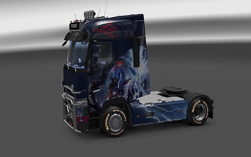 RENAULT T DESTINY THE TAKEN KING WARLOCK WIDE SKIN – Skins mod for Euro Truck Simulator 2