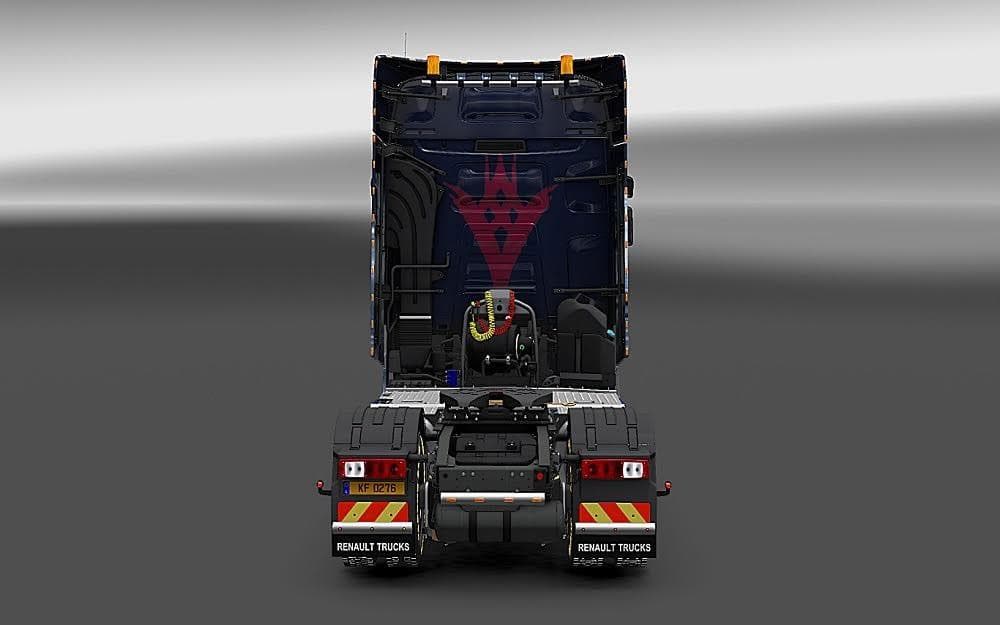 RENAULT T DESTINY THE TAKEN KING WARLOCK WIDE SKIN - ETS2 mods download – skins screenshot 2