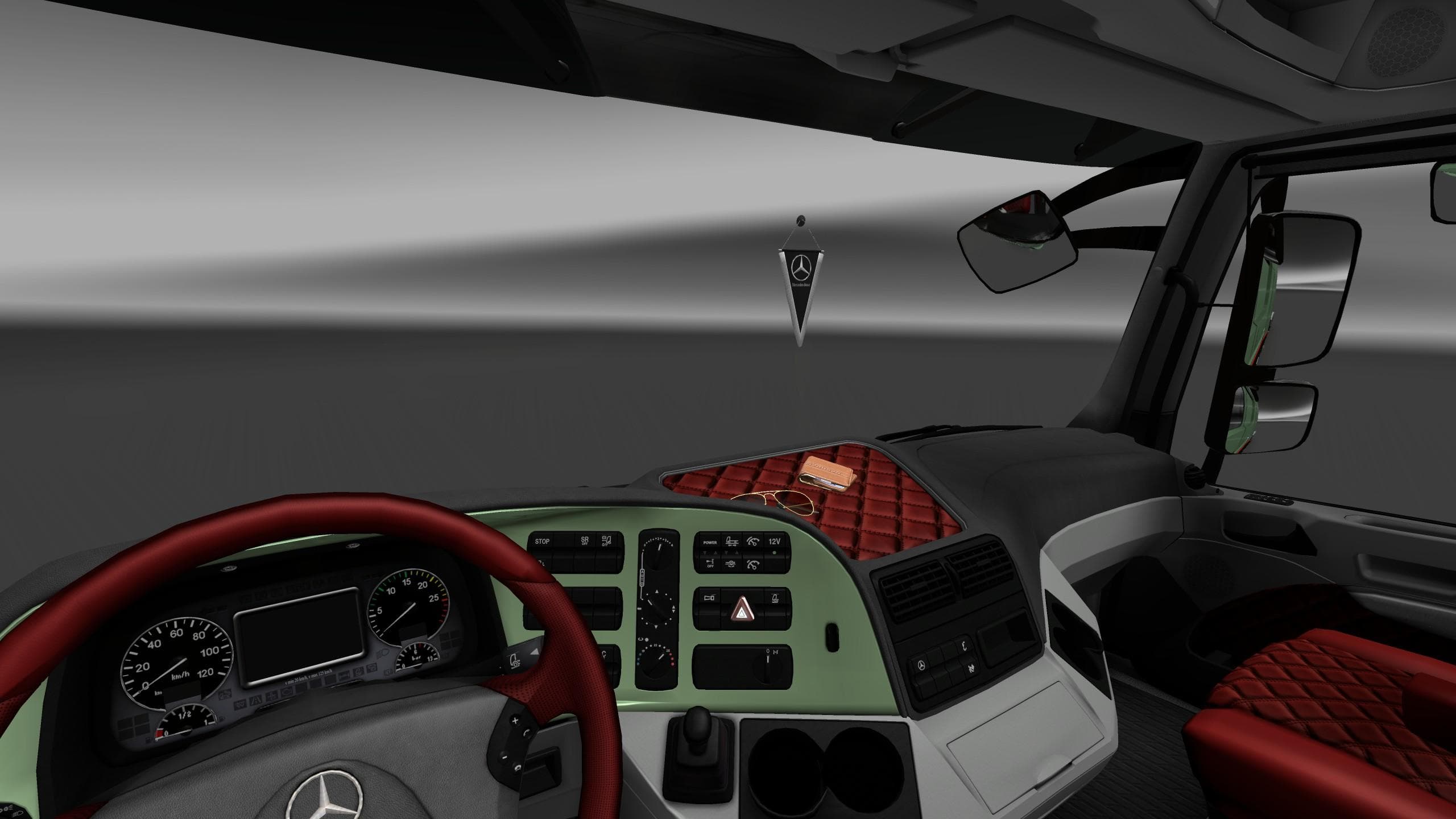 MERCEDES BENZ ACTROS MP3 INTERIOR AND EXTERIOR REWORK - ETS2 mods download – other screenshot 2